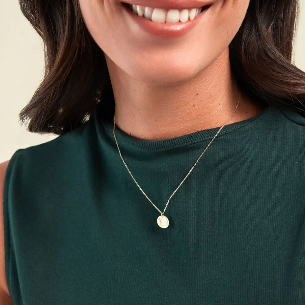 Collier Philana Or Jaune Nacre