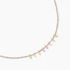 Collier Pippa Argent Rose