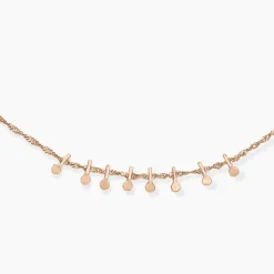Collier Pippa Argent Rose