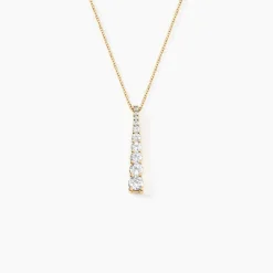 Collier Plaqué Or Beisiris Oxydes De Zirconium