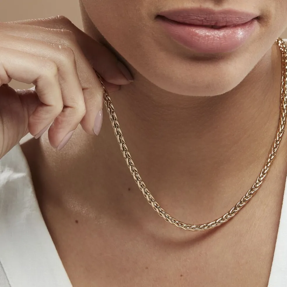 Collier Plaqué Or Jaune Avelyne