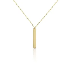 Collier Plaqué Or Jaune Bobby