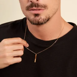 Collier Plaqué Or Jaune Bobby