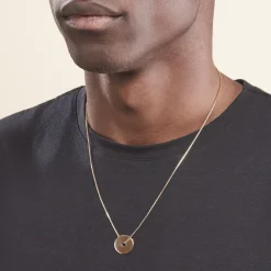 Collier Plaqué Or Jaune Cailean