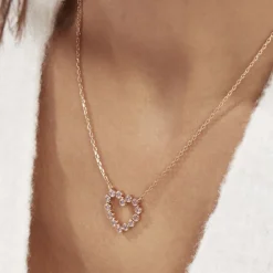 Collier Plaqué Or Jaune Danaë Oxydes De Zirconium