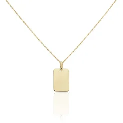 Collier Plaqué Or Jaune Idiattis