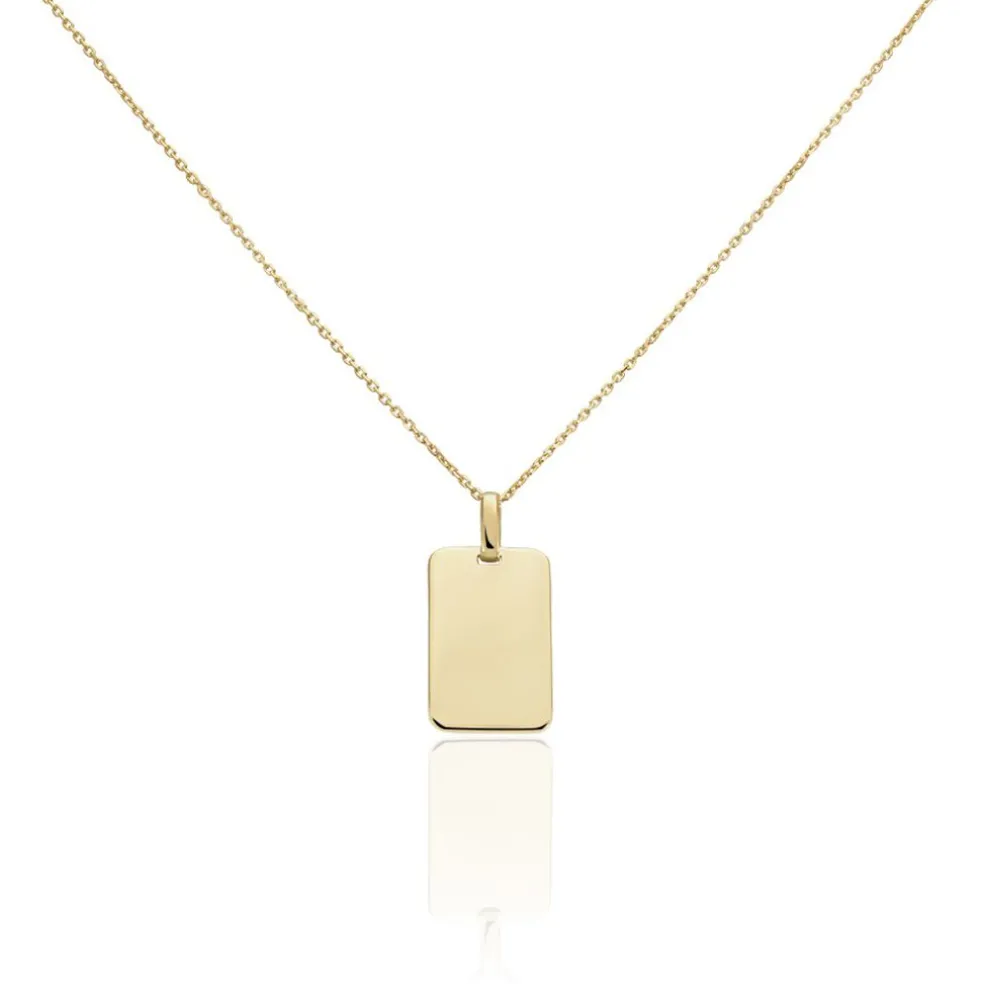 Collier Plaqué Or Jaune Idiattis
