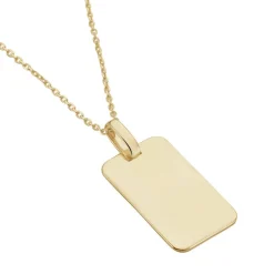 Collier Plaqué Or Jaune Idiattis