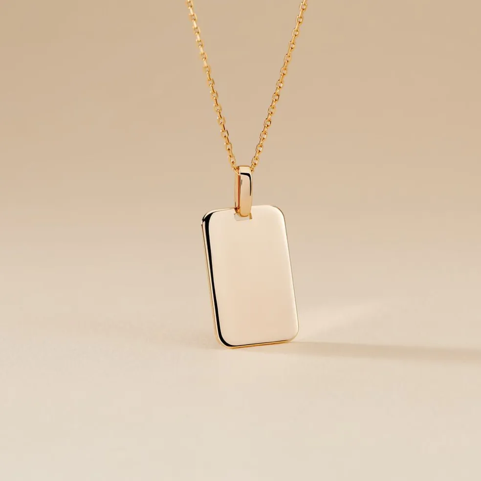 Collier Plaqué Or Jaune Idiattis