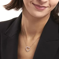 Collier Plaqué Or Jaune Xavia Oxydes De Zirconium