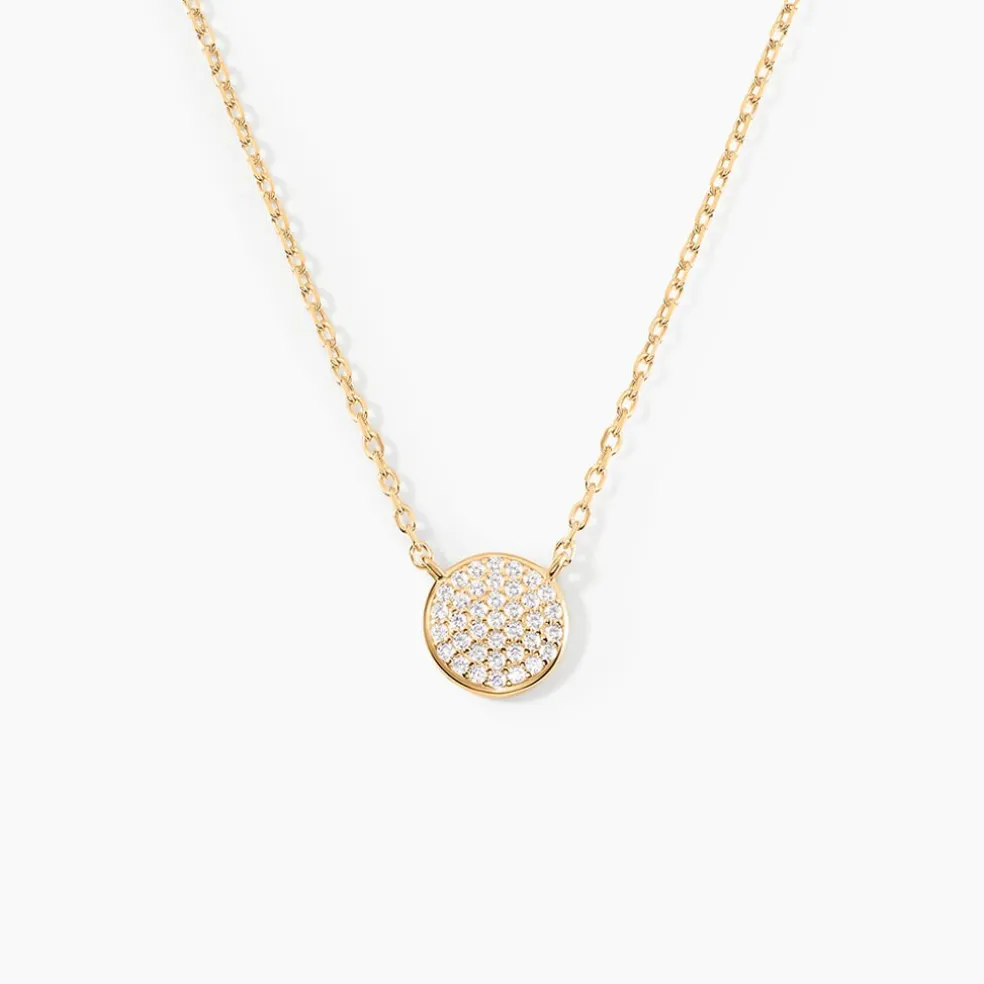 Collier Plaqué Or Larraso Oxydes De Zirconium