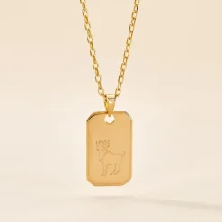 Collier Plaqué Or Quintien