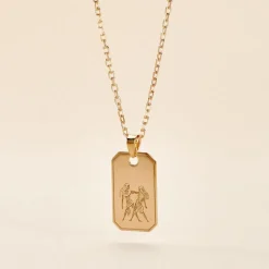 Collier Plaqué Or Quintien