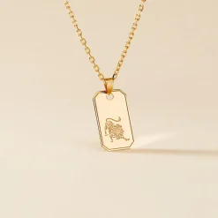 Collier Plaqué Or Quintien