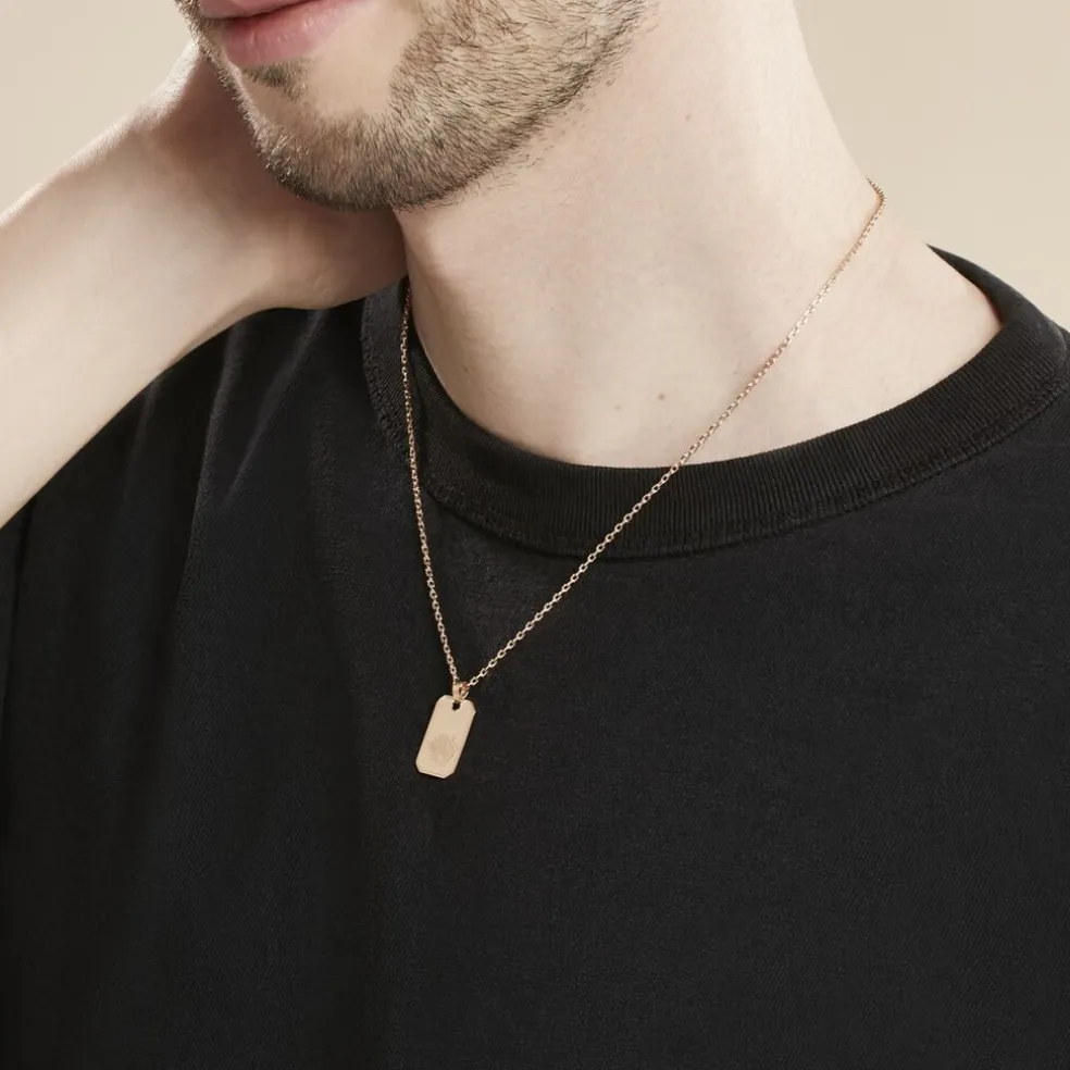 Collier Plaqué Or Quintien