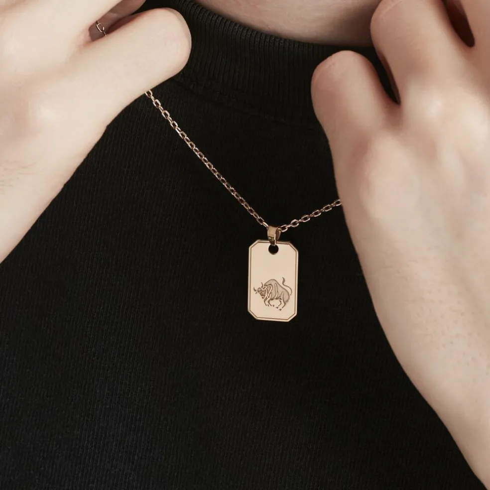 Collier Plaqué Or Quintien