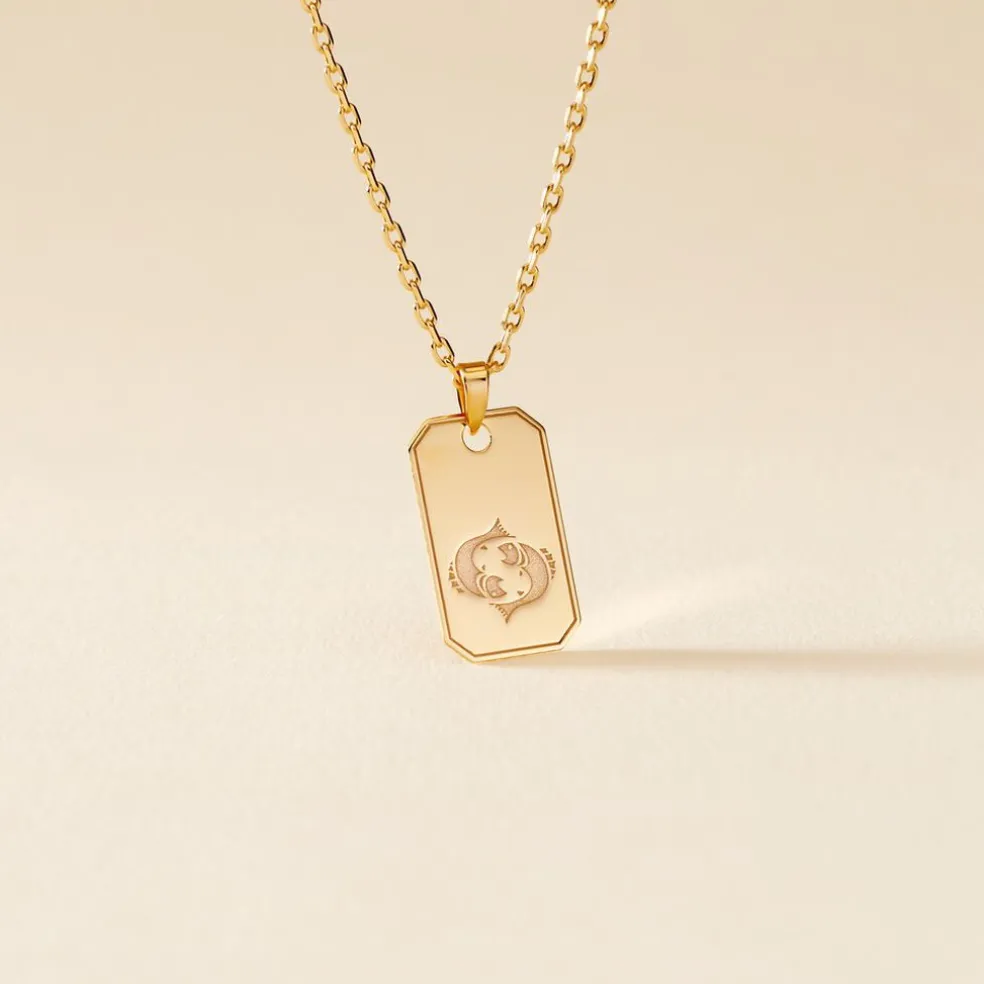 Collier Plaqué Or Quintien