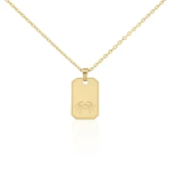 Collier Plaqué Or Quintien