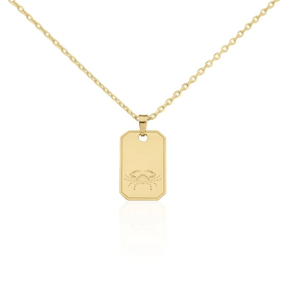 Collier Plaqué Or Quintien