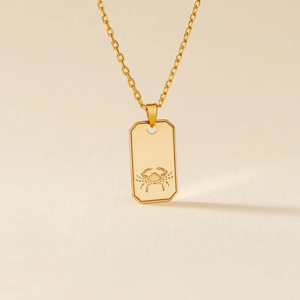 Collier Plaqué Or Quintien