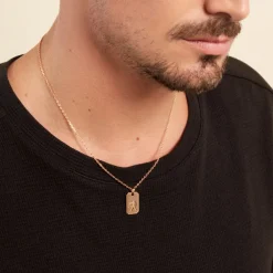 Collier Plaqué Or Quintien