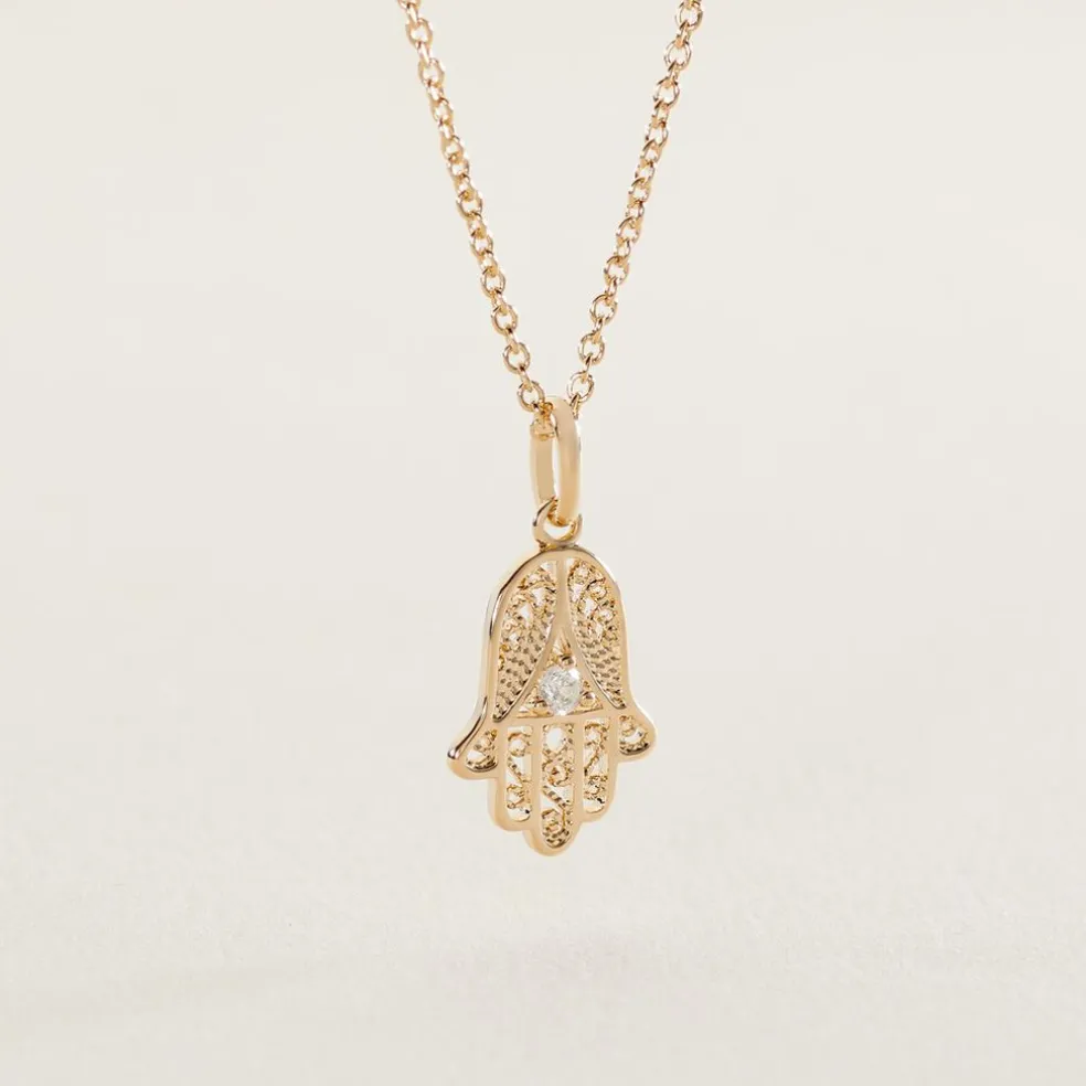 Collier Plaqué Or Stijn Oxyde De Zirconium