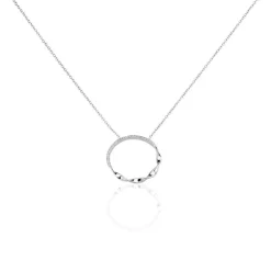 Collier Poldie Argent Oxyde De Zirconium