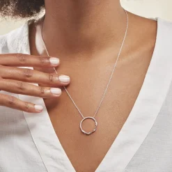 Collier Poldie Argent Oxyde De Zirconium