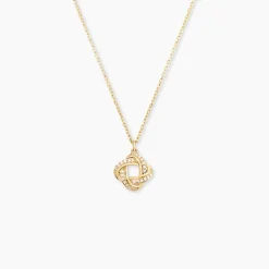 Collier Pratima Or Jaune Diamant