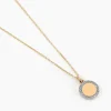 Collier Promesse Pour L'eternite Or Jaune Diamant
