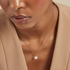 Collier Promesse Pour L'eternite Or Jaune Diamant