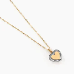 Collier Promesse Pour L'eternite Or Jaune Diamant