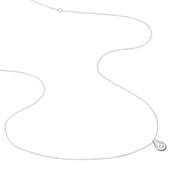 Collier Purete Or Blanc Diamant