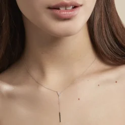 Collier Rachel Or Blanc Diamant