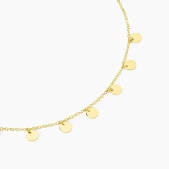 Collier Ragavi Argent Doré