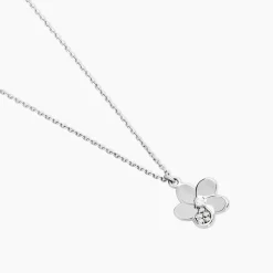 Collier Reem Argent Blanc Oxyde De Zirconium