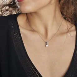 Collier Regilla Argent Oxyde De Zirconium