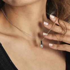 Collier Regilla Argent Oxyde De Zirconium