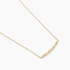 Collier Robina Or Jaune Diamant