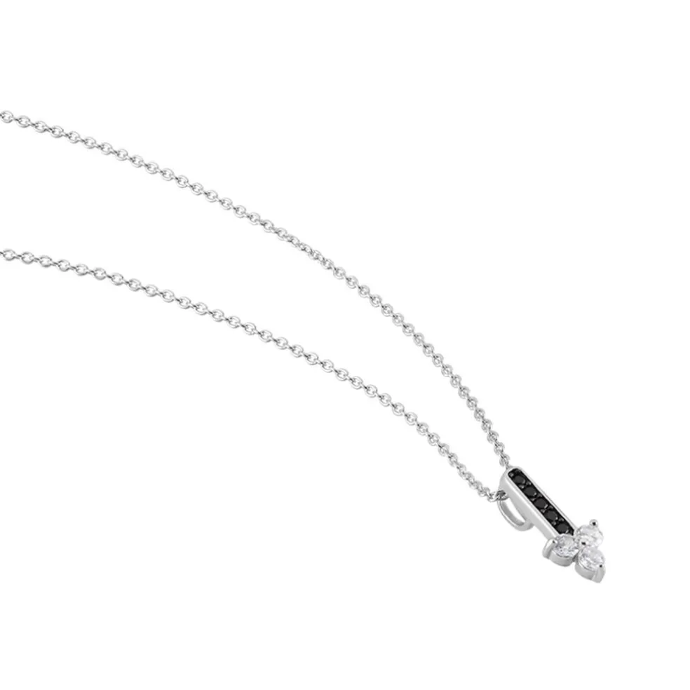 Collier Robinson Argent Oxydes De Zirconium