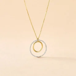 Collier Rondelia Or Jaune