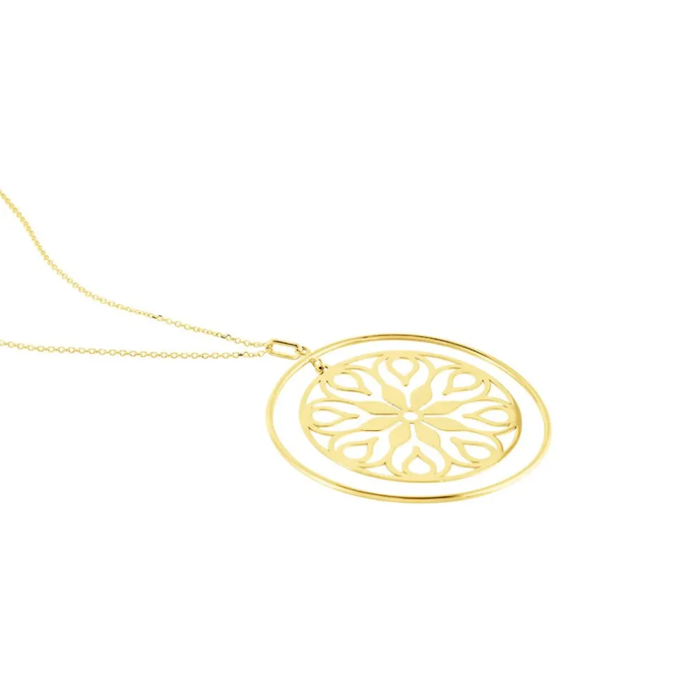 Collier Rosamund Or Jaune