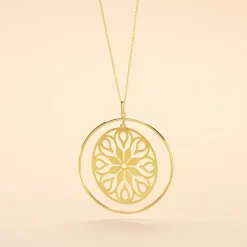 Collier Rosamund Or Jaune