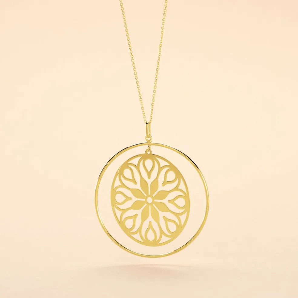 Collier Rosamund Or Jaune