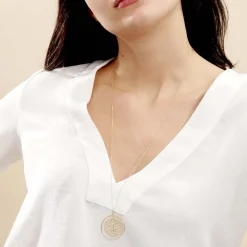 Collier Rosamund Or Jaune