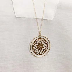 Collier Rosamund Or Jaune