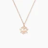 Collier Rosita Argent Rose