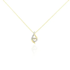 Collier Roso Or Jaune Diamant