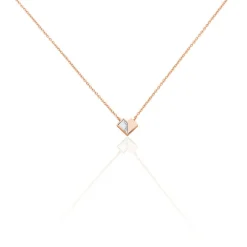 Collier Rossana Argent Rose Turquoise Blanche