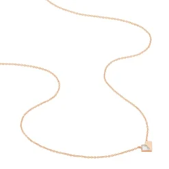 Collier Rossana Argent Rose Turquoise Blanche
